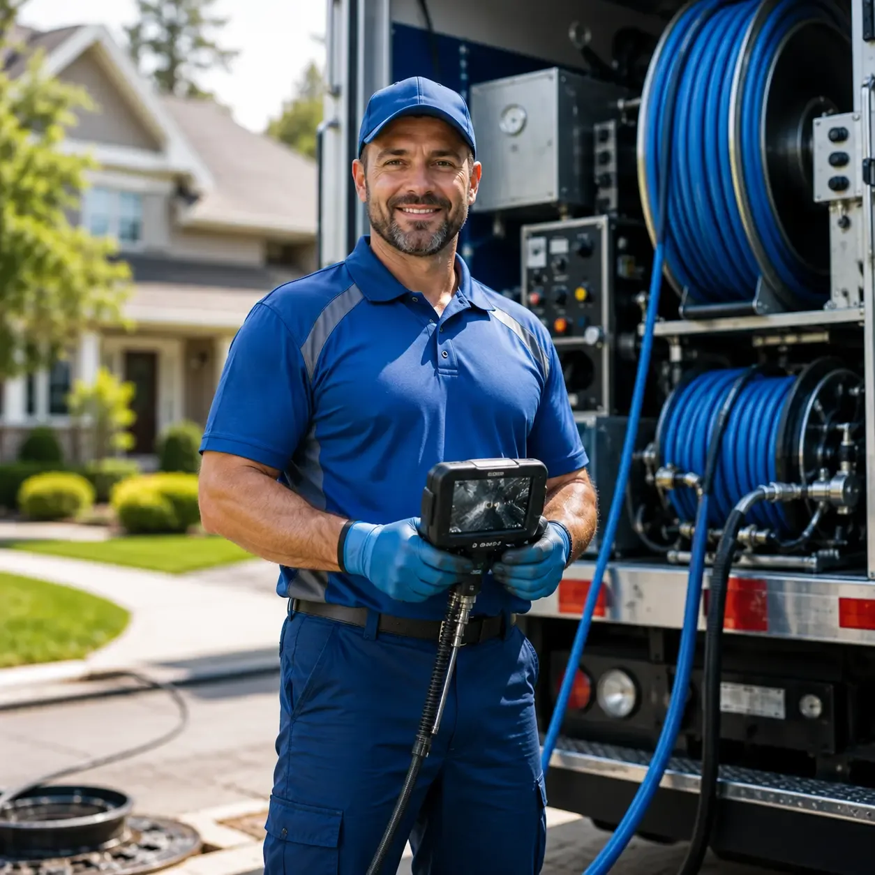 Local outdoor drain cleaning specialists in Woodleaf, NC
